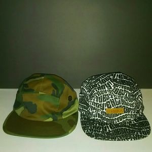 Two panel hats